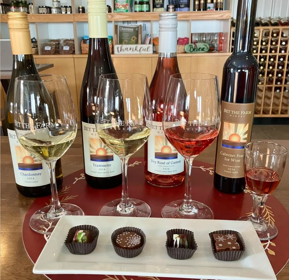 bet the farm wine and chocolate