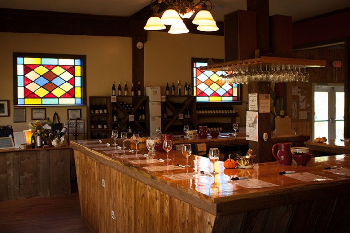 Barnstormer winery tasting room.