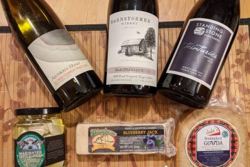 Finger Lakes virtual wine and cheese pairing