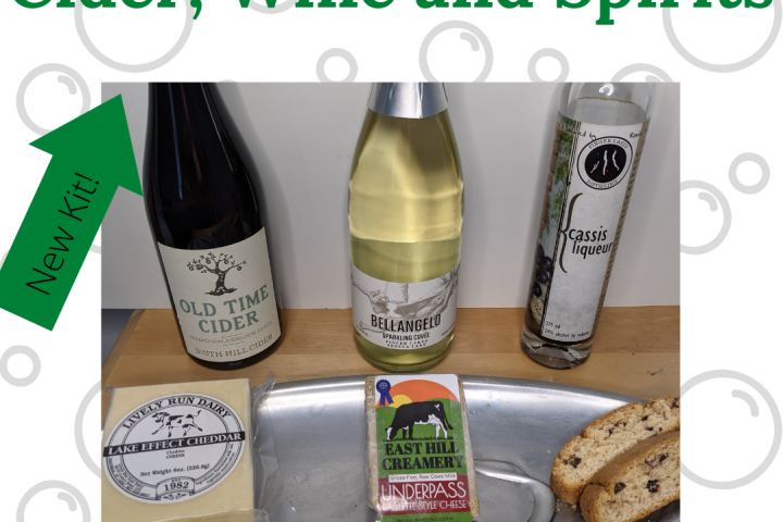 a bottle of items in it