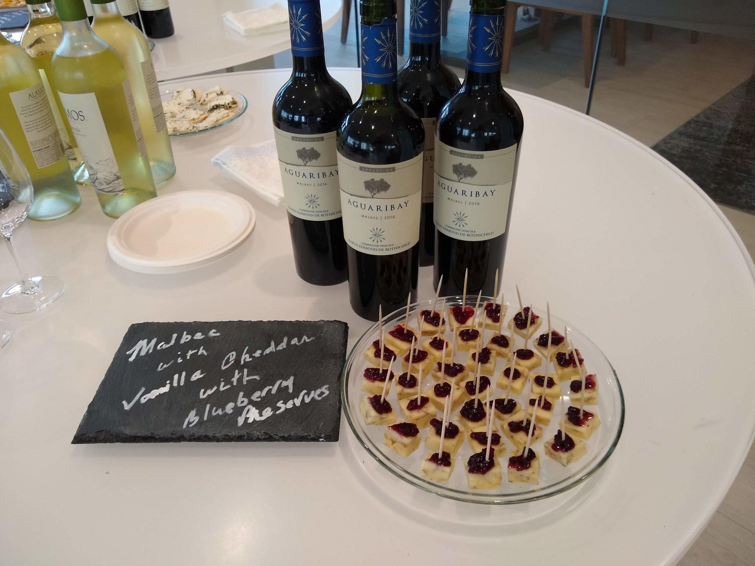 a bottle of wine on a table