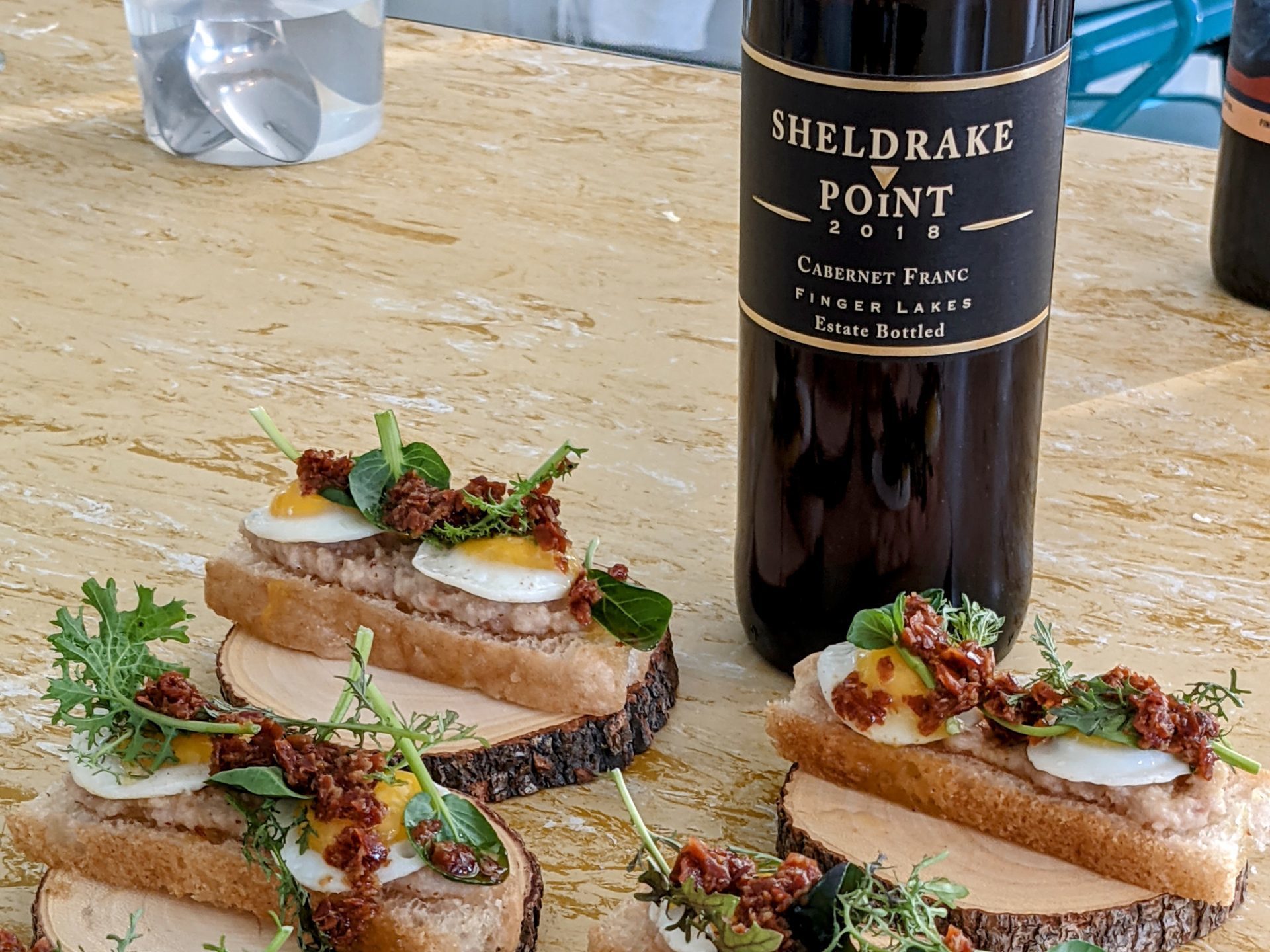 a sandwich sitting on top of a table