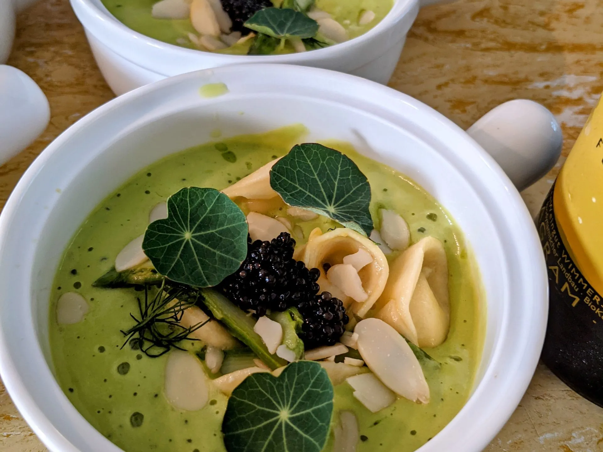 a bowl of food on a plate