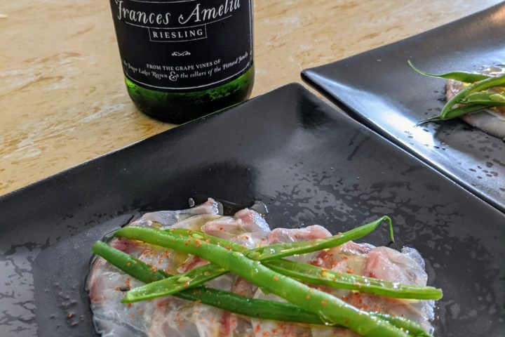 a sandwich sitting on top of a table