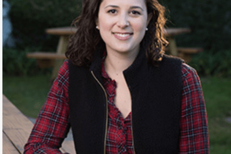 a close up of a person