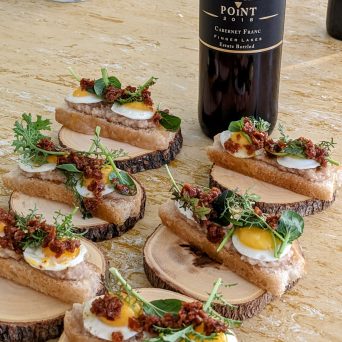 a large sandwich sitting on top of a table