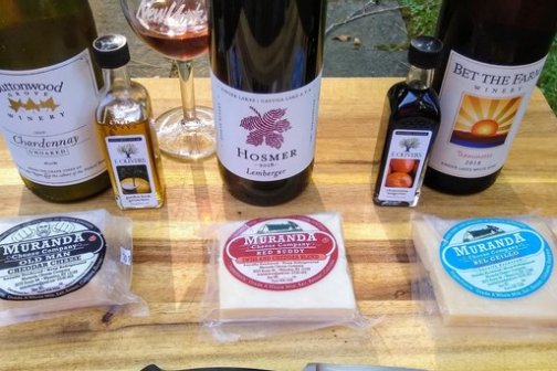 a bottle of wine on a table